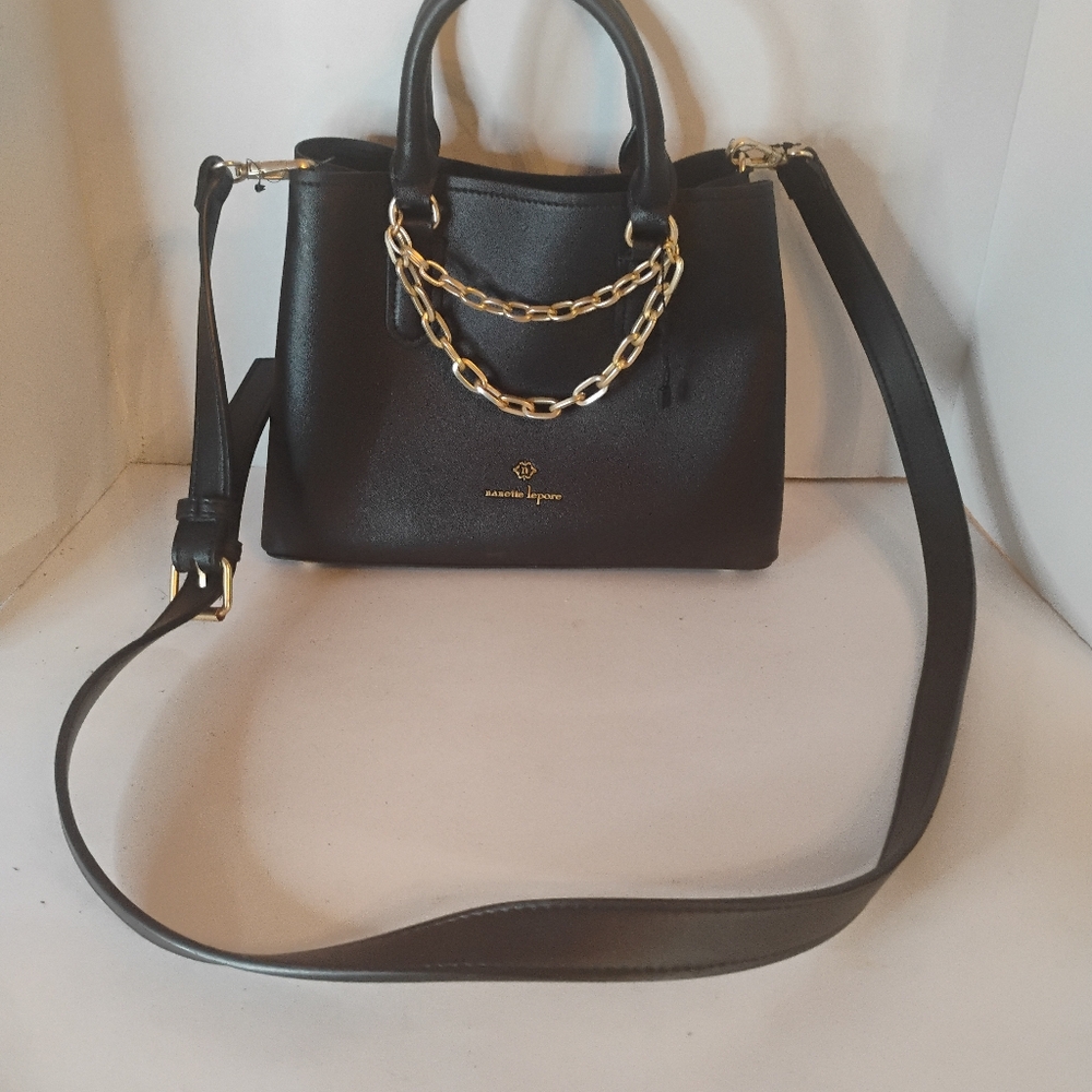 Nannette Lepore mini Leather Chain Shoulder Purse
